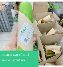 Combo Set Rau Sạch Đóng Hộp 