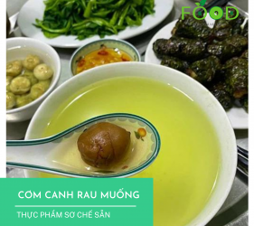 Món ăn quốc dân Rau muống 