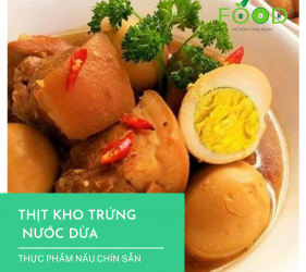 Món Thịt Kho Trứng Nước Dừa